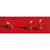 Craig Cully, Three Red Kisses (Red Ground) (sold)