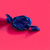 Craig Cully, Blue Foil Candy hot pink