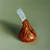 Craig Cully, Orange Kiss (grey ground)