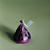 Craig Cully, Purple Kiss (grey ground) (sold)