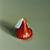 Craig Cully, Red Kiss (grey ground)