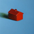 Craig Cully, Red Monopoly House (blue ground) 43