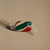 Craig Cully, White, Red and Green Candy Tan Ground